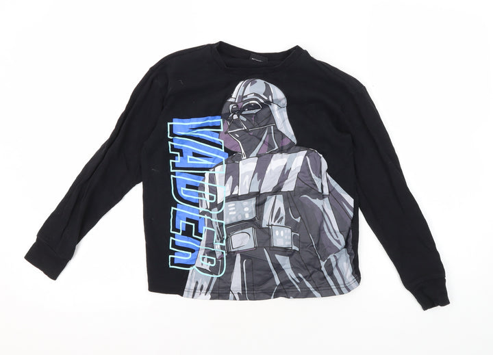 Star Wars Boys Black Hoodie 11 Years Darth Vader Graphic