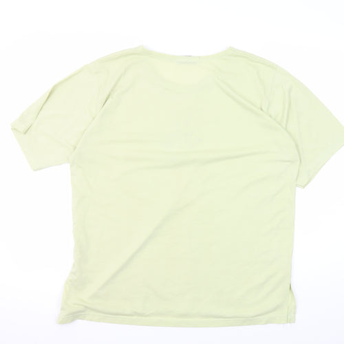 Hoang Collection Green Embroidered XL T-Shirt