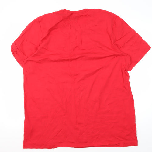 Looney Tunes Men's Red Christmas 2XL T-Shirt