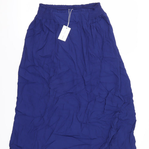 Marks and Spencer Women’s Blue Midi Skirt, Size 10