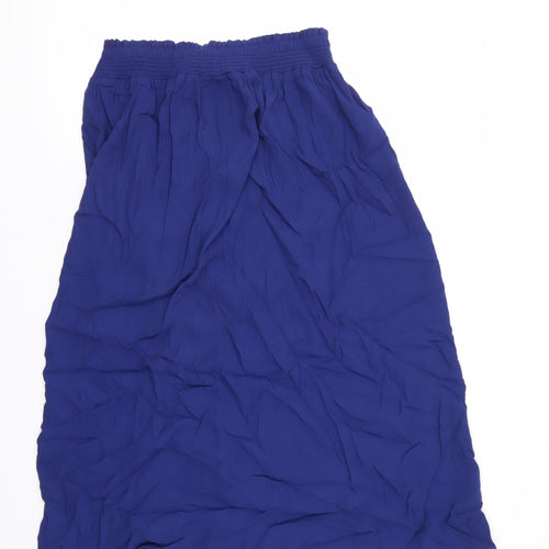 Marks and Spencer Women’s Blue Midi Skirt, Size 10