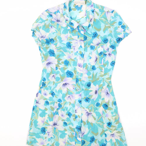 Benson and Smith Women Floral Shirt Dress S Multicoloured