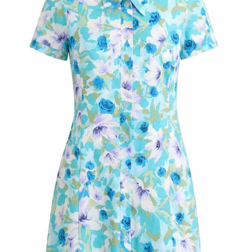 Benson and Smith Women Floral Shirt Dress S Multicoloured