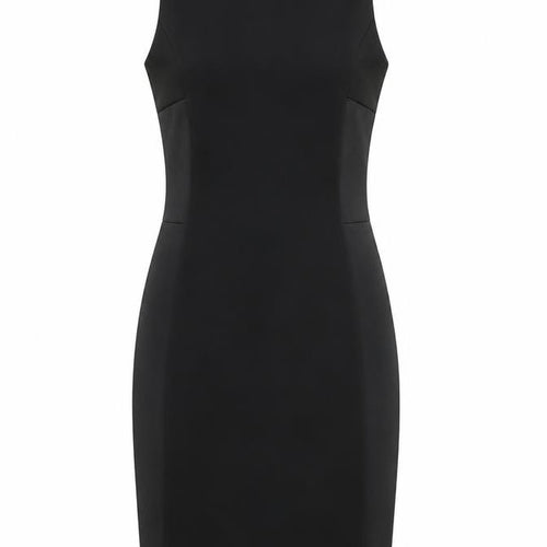 Mango Women's Black Bodycon Dress Size 8