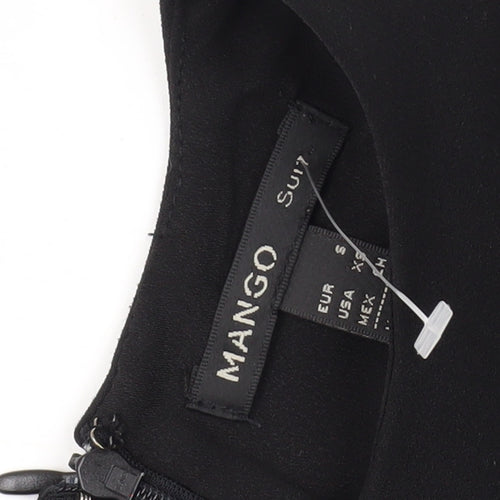 Mango Women's Black Bodycon Dress Size 8