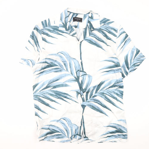 Marks and Spencer Men's Multicoloured Regular Fit Beach Shirt