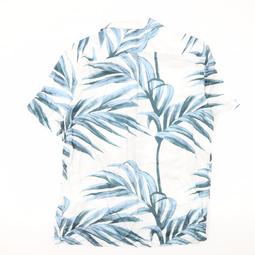 Marks and Spencer Men's Multicoloured Regular Fit Beach Shirt