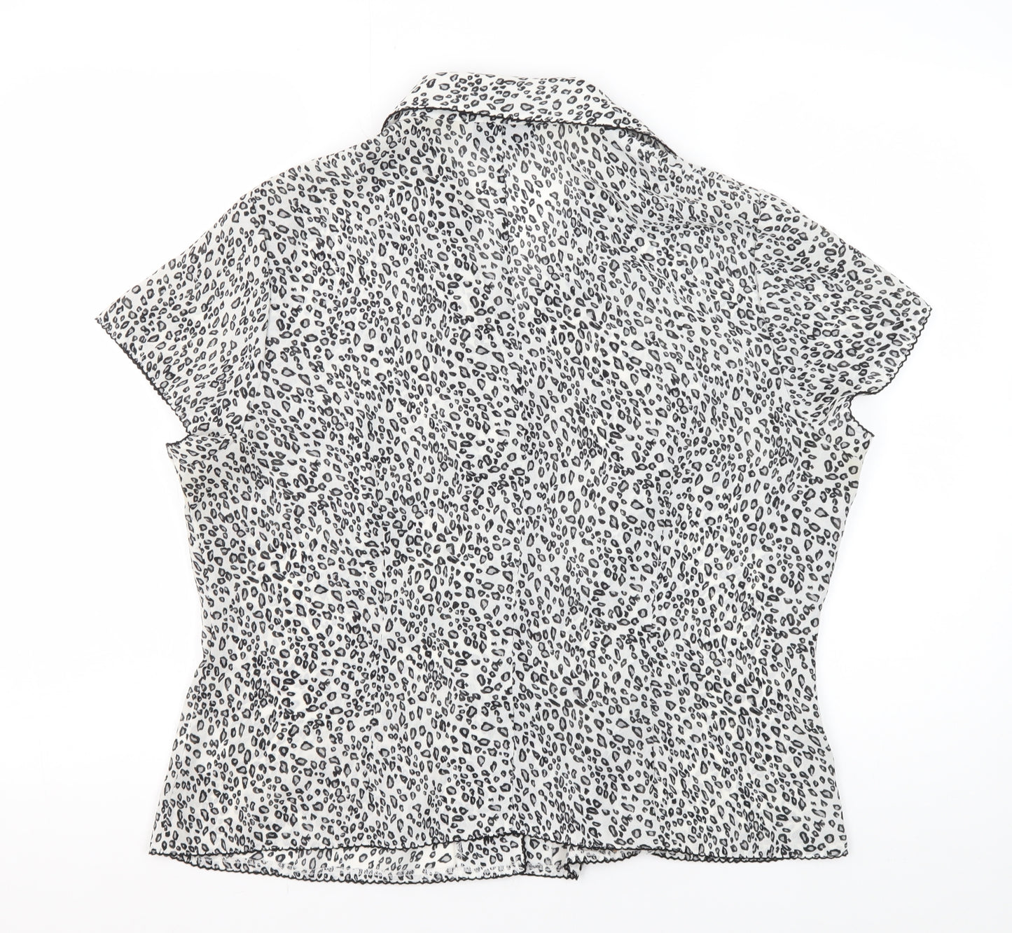Alex & Co. Women's Animal Print Button-Up Shirt Size 18