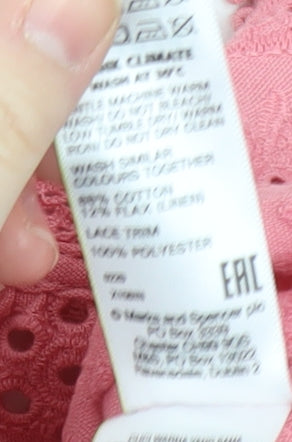 Marks and Spencer Women's Pink Camisole Blouse