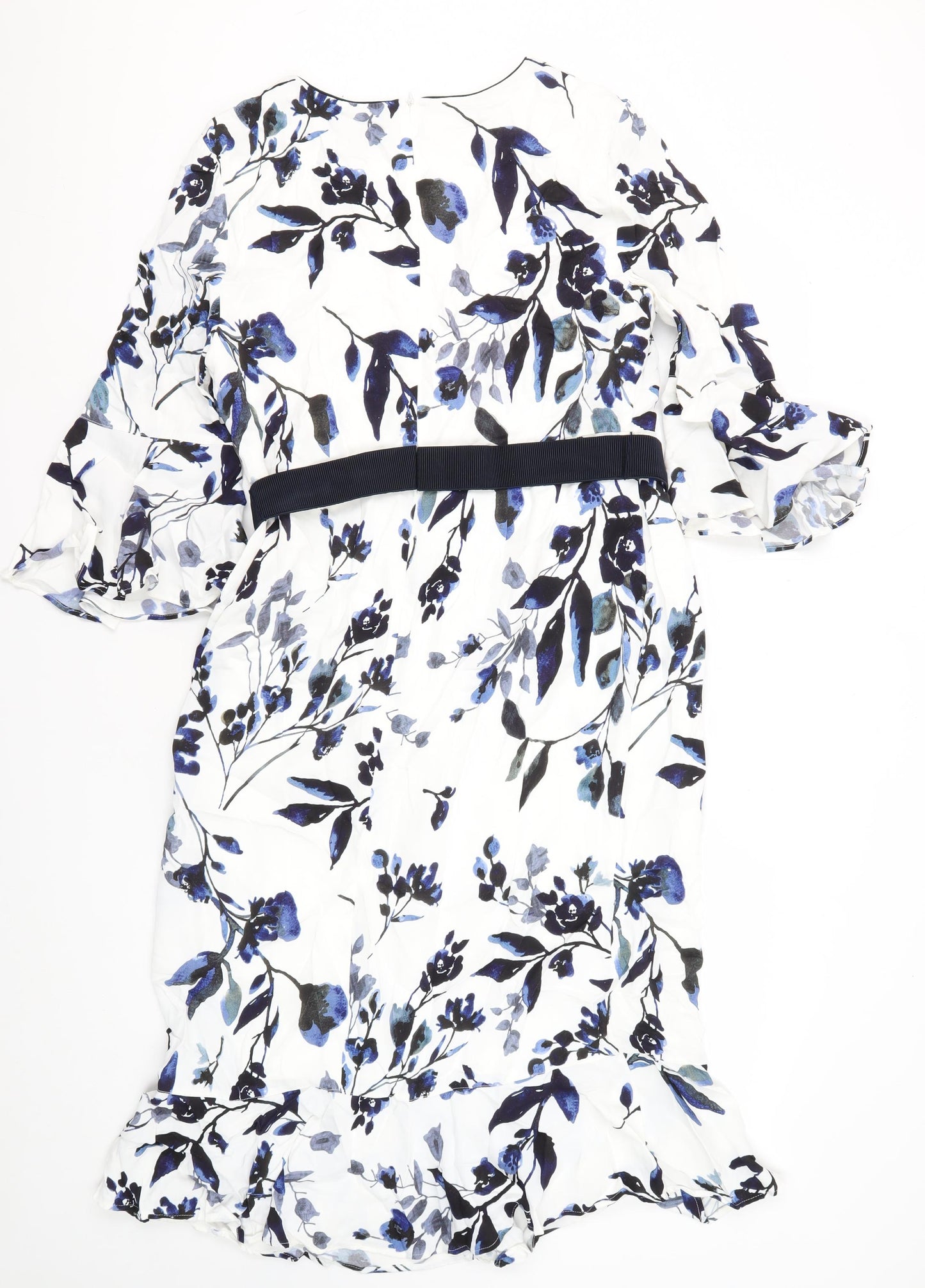 Phase Eight Women's Floral Midi Dress Size 16