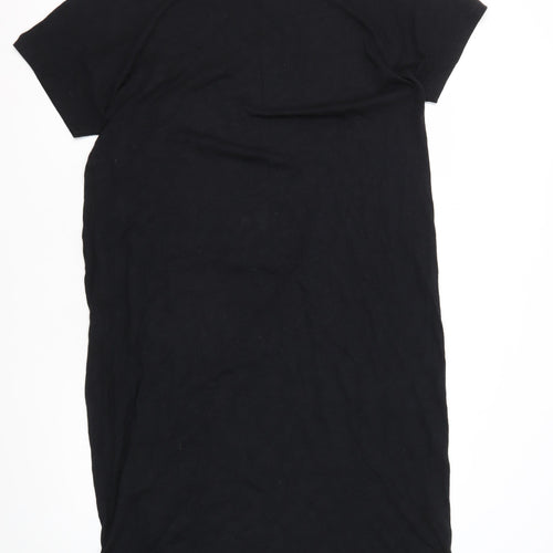 Marks and Spencer Women's Black Shift Dress 18 Petite