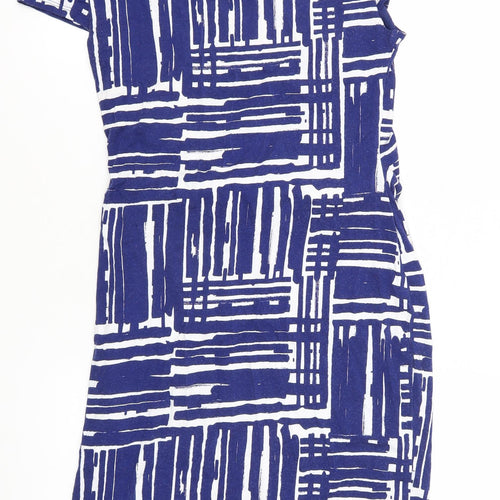Phase Eight Women's Blue Sheath Dress Size 14