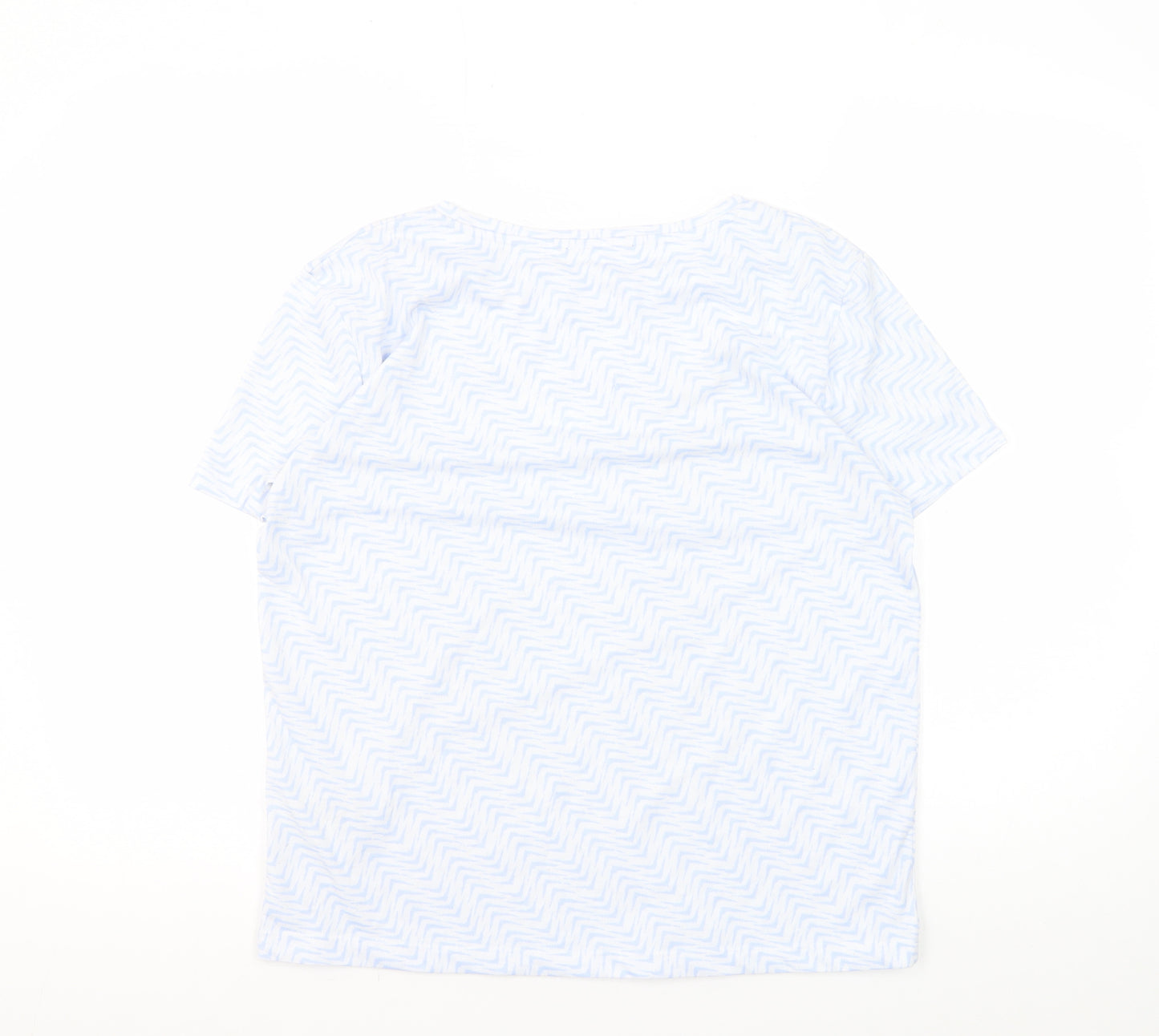 Marks and Spencer Women's Blue Regular Fit T-Shirt
