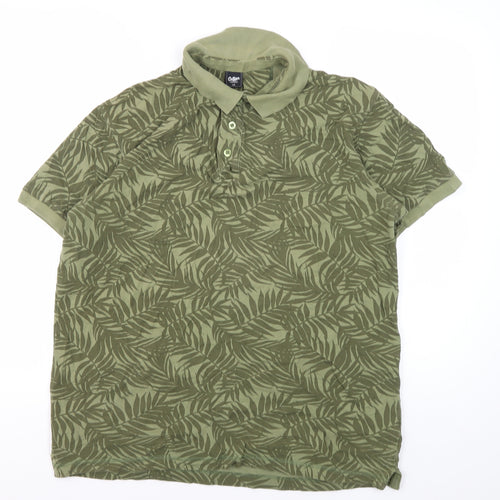 Cotton Traders Men's Green Polo Shirt, L, Nature Design
