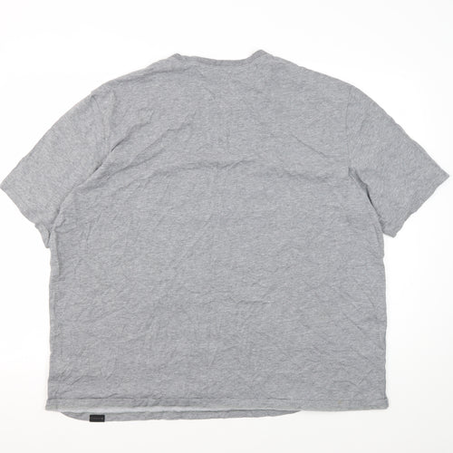 Osklen Men's Grey Graphic Short Sleeve T-Shirt XL
