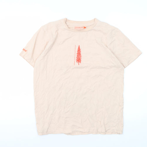 Sierra Unisex Beige T-Shirt, Size S, Nature Theme