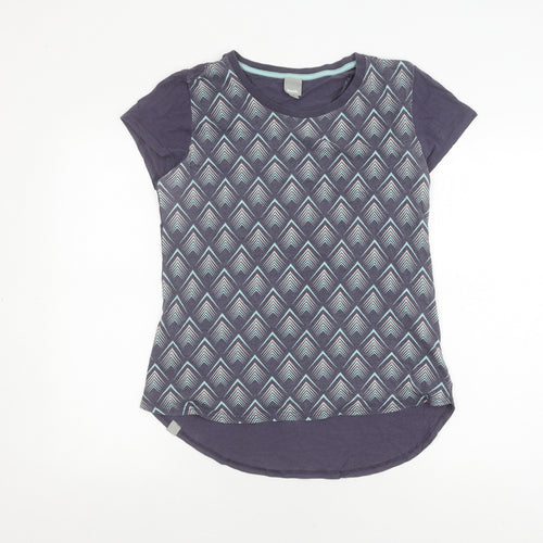 Bench Women's Multicoloured Geometric T-Shirt Size M
