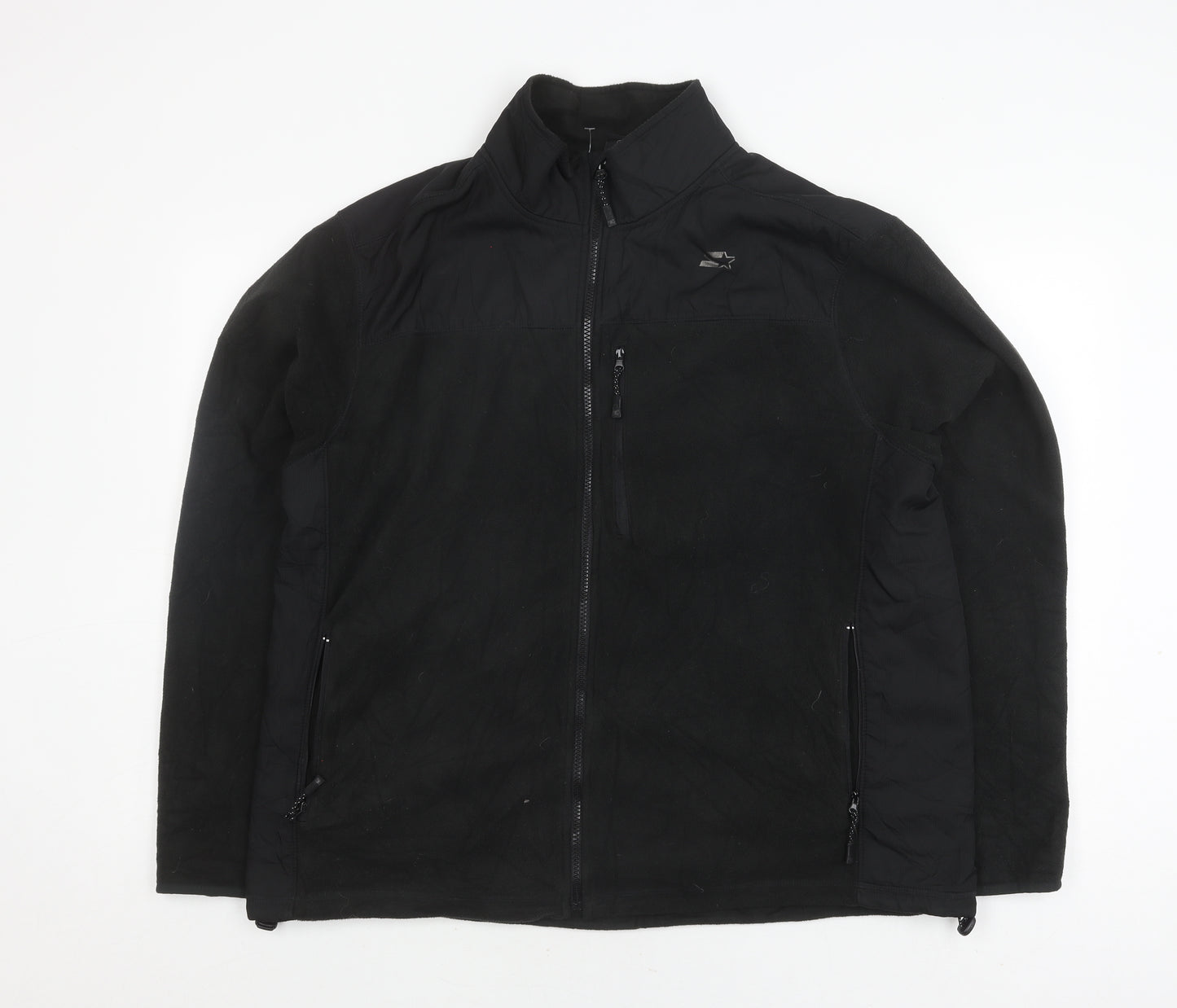 Starter Men's Black Jacket L Regular Fit Casual