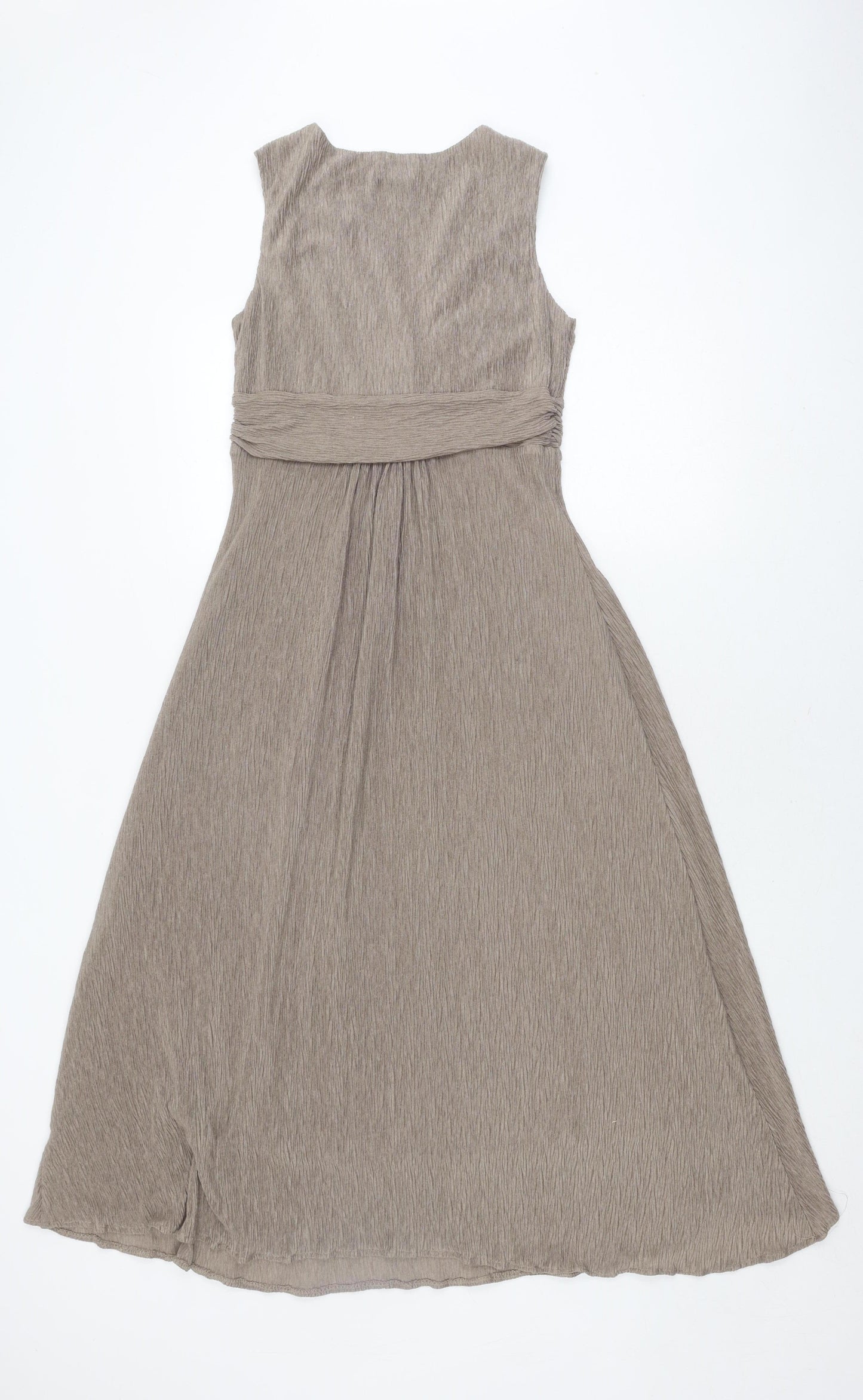 Phase Eight Beige Sleeveless A-Line Dress, Size 10