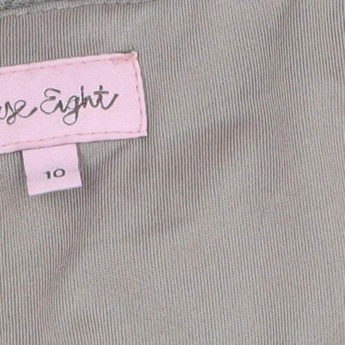 Phase Eight Beige Sleeveless A-Line Dress, Size 10
