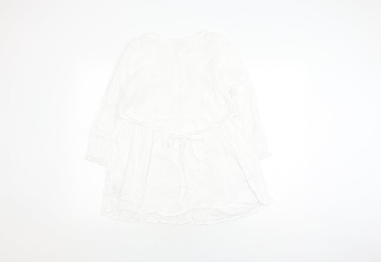 JoJo Maman Bébé Women’s White Tunic Blouse S