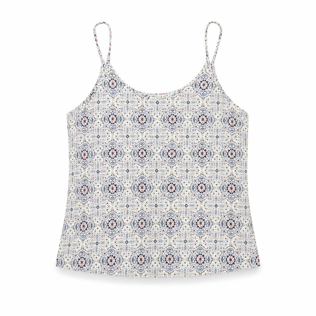 Front view of Vero Moda Women's Multicoloured Floral Camisole Tank M