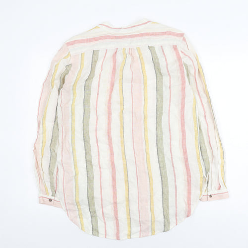 Marks and Spencer Women’s Multicoloured Linen Shirt