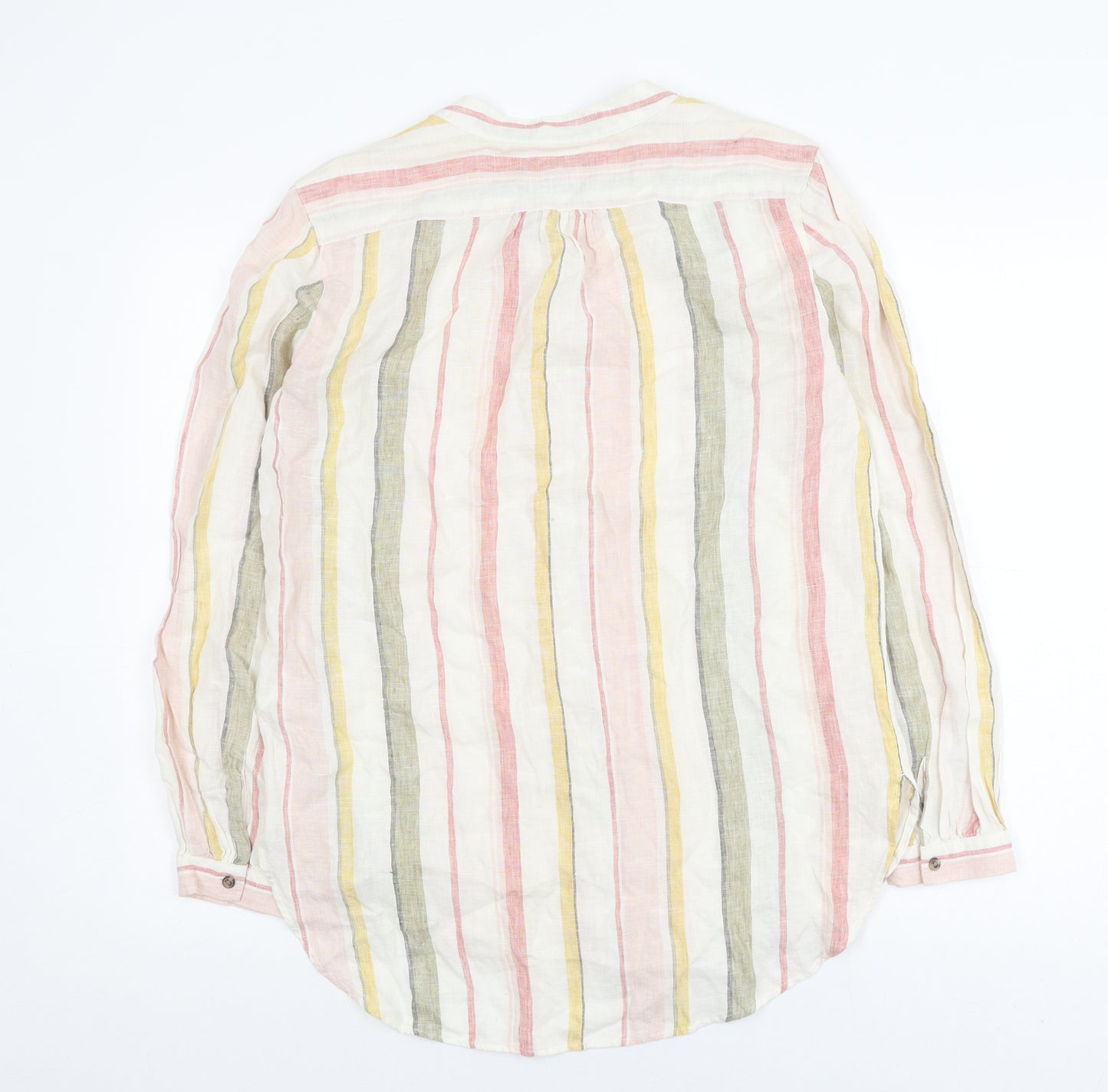 Marks and Spencer Women’s Multicoloured Linen Shirt