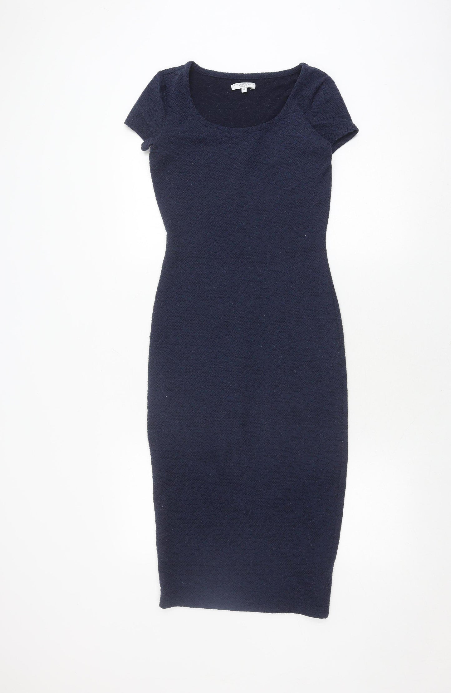New Look Women's Blue Bodycon Dress Size 8