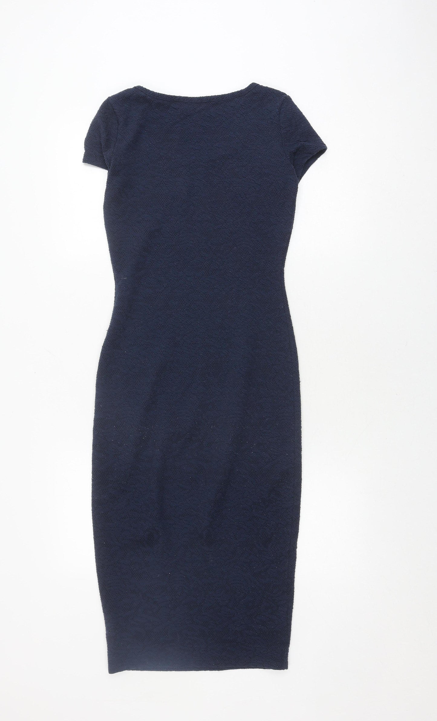 New Look Women's Blue Bodycon Dress Size 8