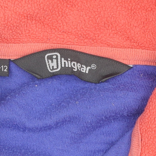 Higear Girls Purple Fleece Pullover Sweatshirt 11-12 Years