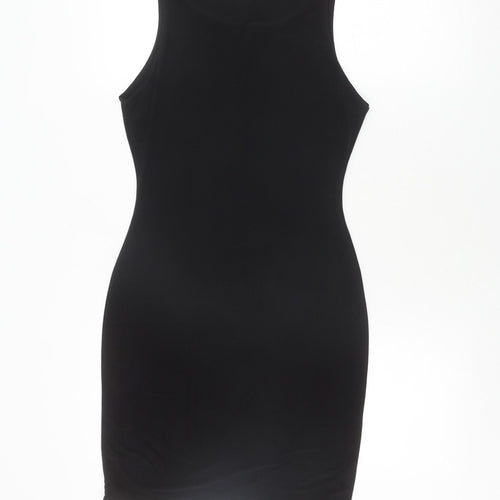 PrettyLittleThing Women's Black Bodycon Dress Size 12