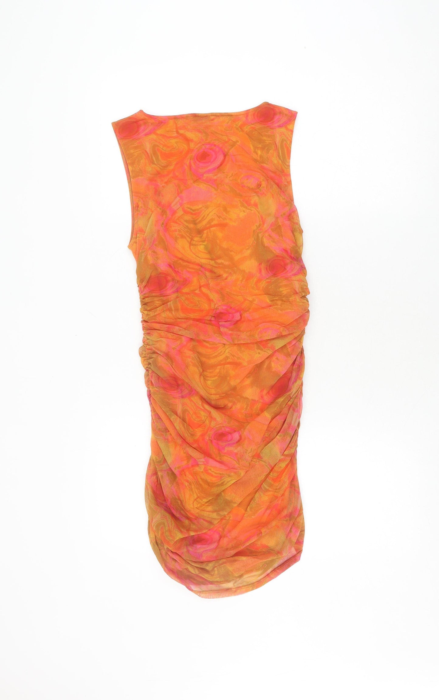 Urban Outfitters Womens Orange Bodycon Dress Size M