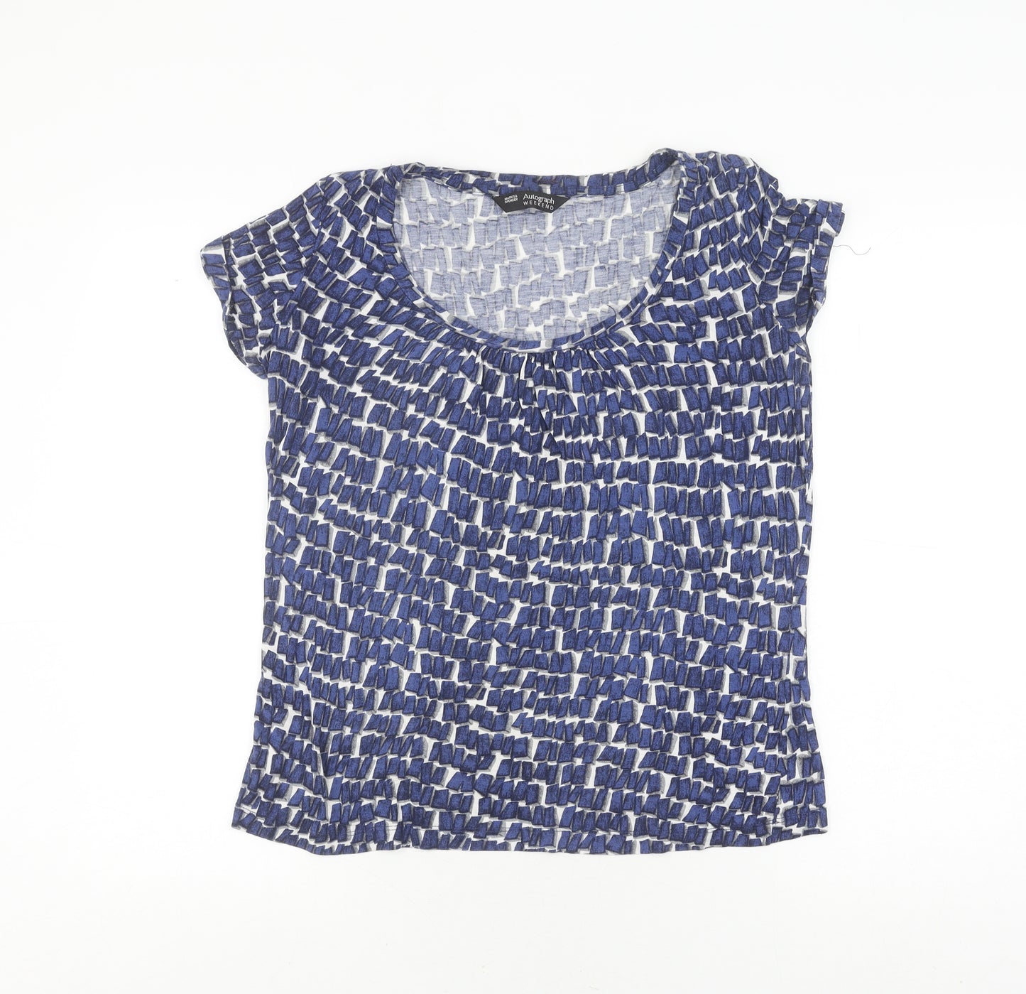Marks & Spencer Women's Geometric T-Shirt, Size 12