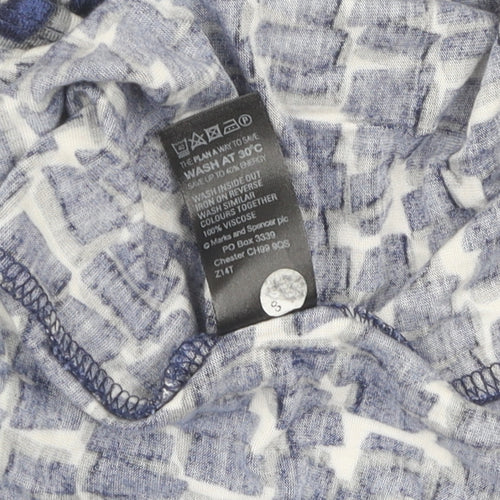 Marks & Spencer Women's Geometric T-Shirt, Size 12