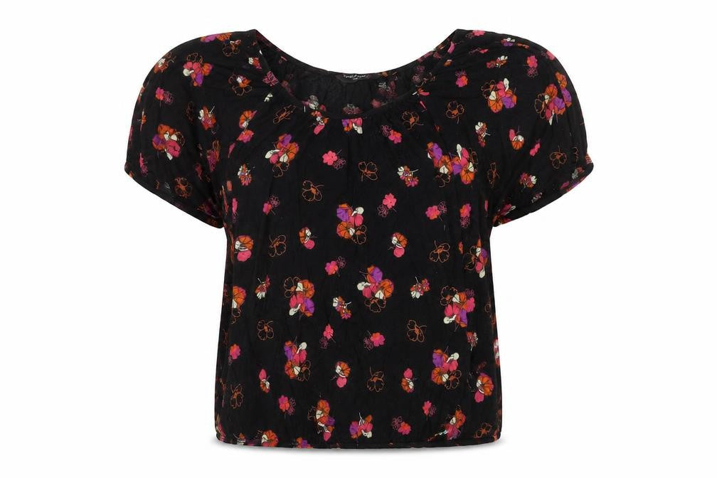 Front view of Dorothy Perkins Women's Floral Blouse, size 12