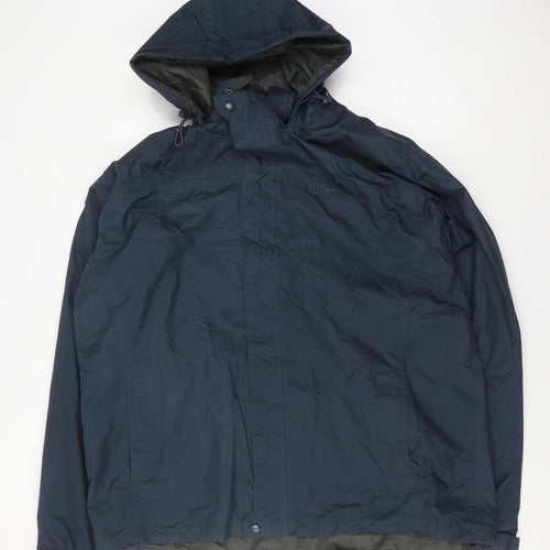 Hi Gear Men's Blue Waterproof Jacket 3XL