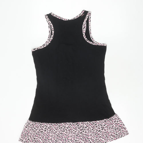 H&M Women's Black Hello Kitty Nightshirt M Cartoon