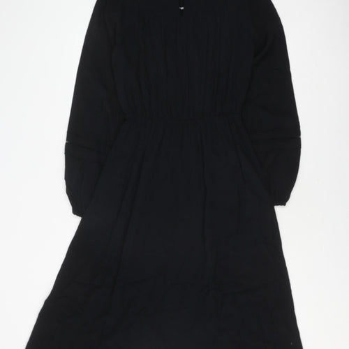Marks and Spencer Women's Black Belted Dress Size 8