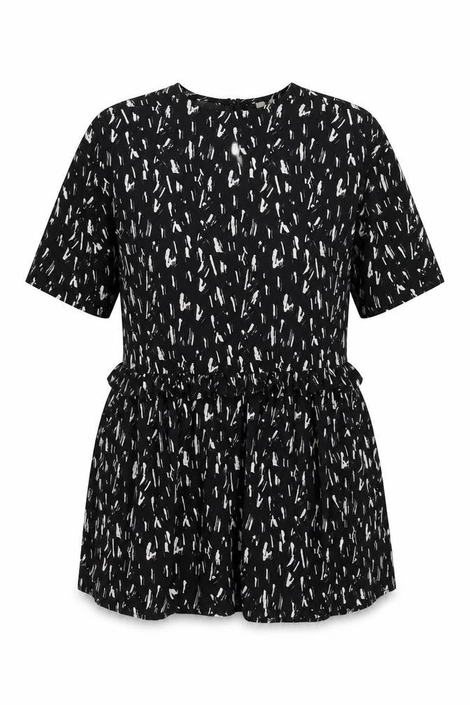 ASOS Women's Black Bodycon Dress, Size 10, Ruched Strapless