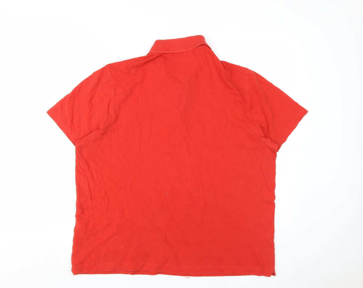Lacoste Sport Men's Red Polo XL - Breathable Logo Style