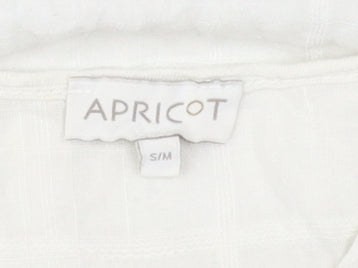 Apricot Women's White Cotton Blouse - Size S