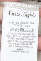 Phase Eight Women Beige Polka Dot Blouse Size 12