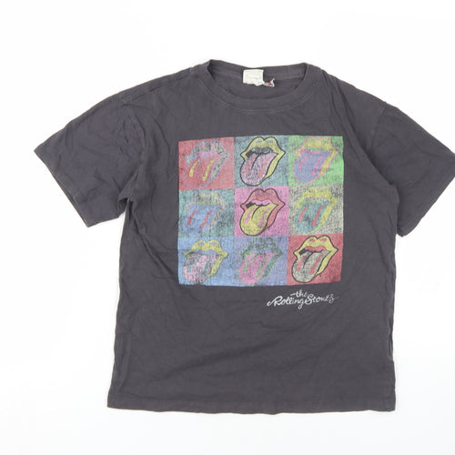 H&M Black XS Unisex Music T-Shirt