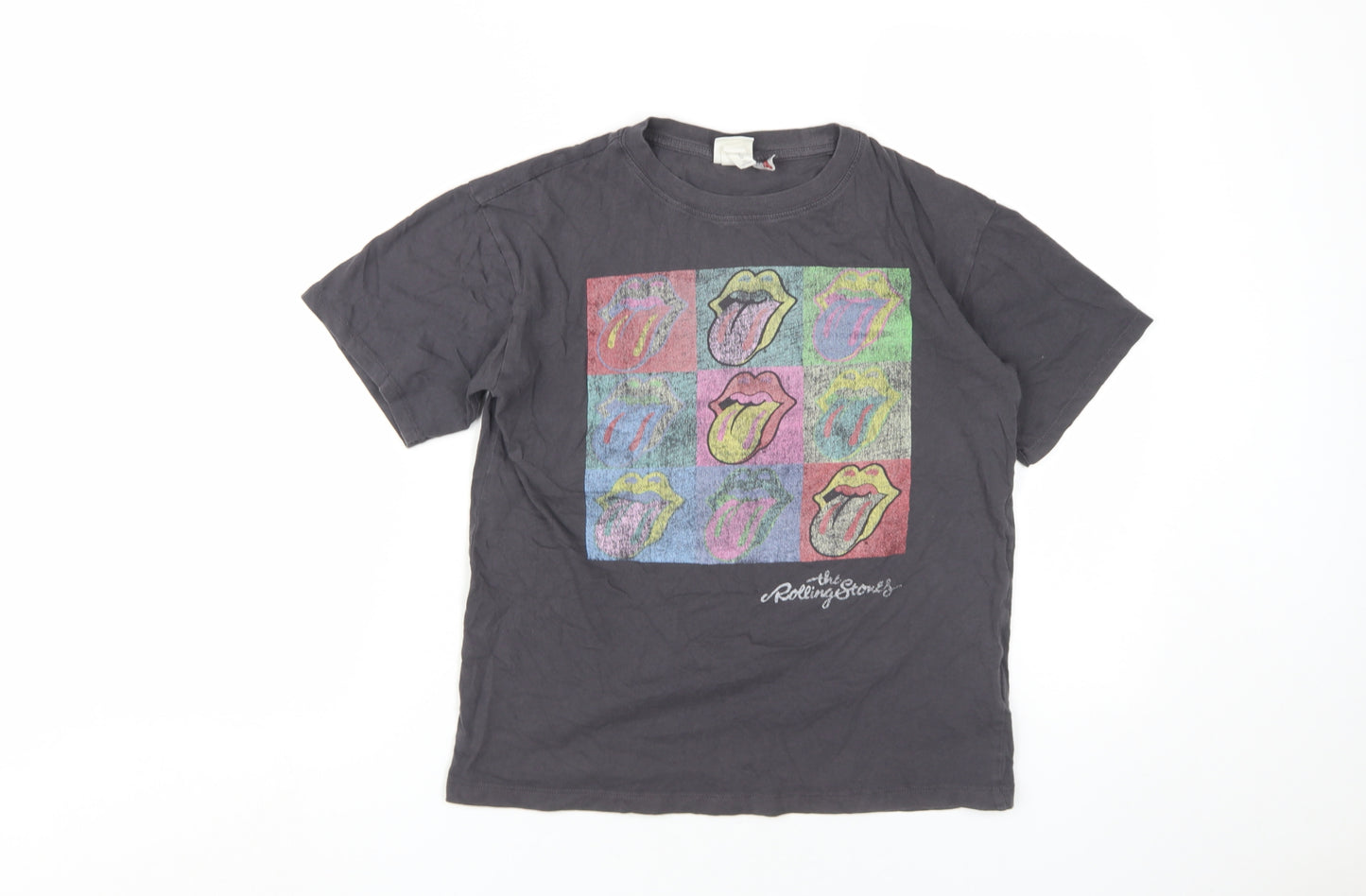 H&M Black XS Unisex Music T-Shirt
