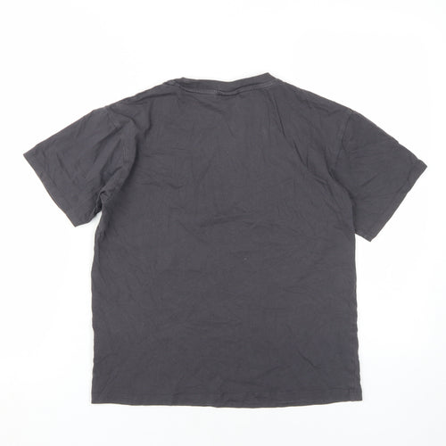H&M Black XS Unisex Music T-Shirt