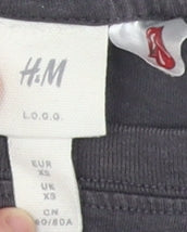 H&M Black XS Unisex Music T-Shirt