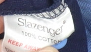 Slazenger Men's Blue Polo Shirt L