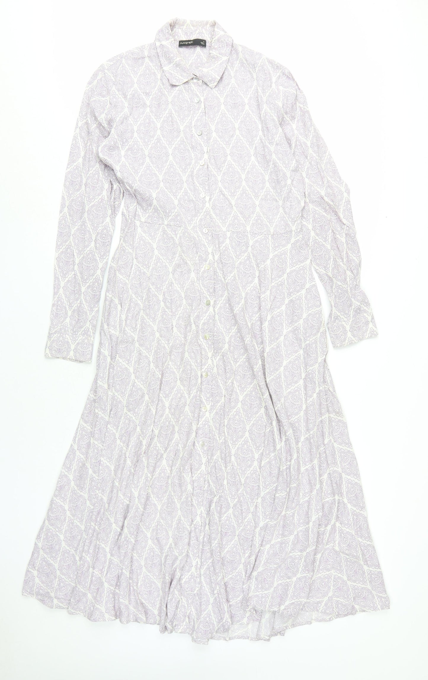 Marks and Spencer Women's Multicoloured Shirt Dress