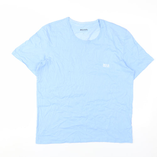 Hugo Boss Men’s Blue Crew Neck T-Shirt L
